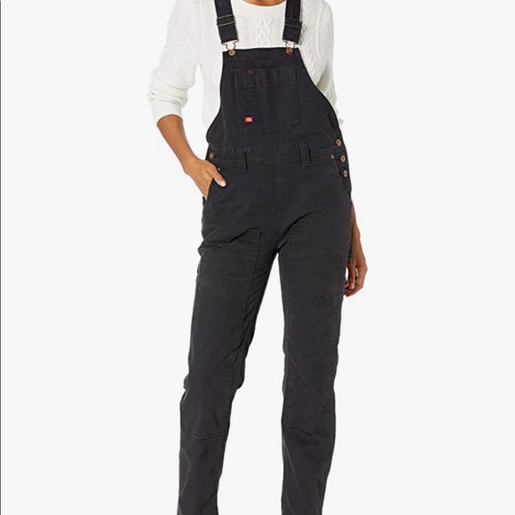Size 2 black denim overalls - Picture 7 of 7
